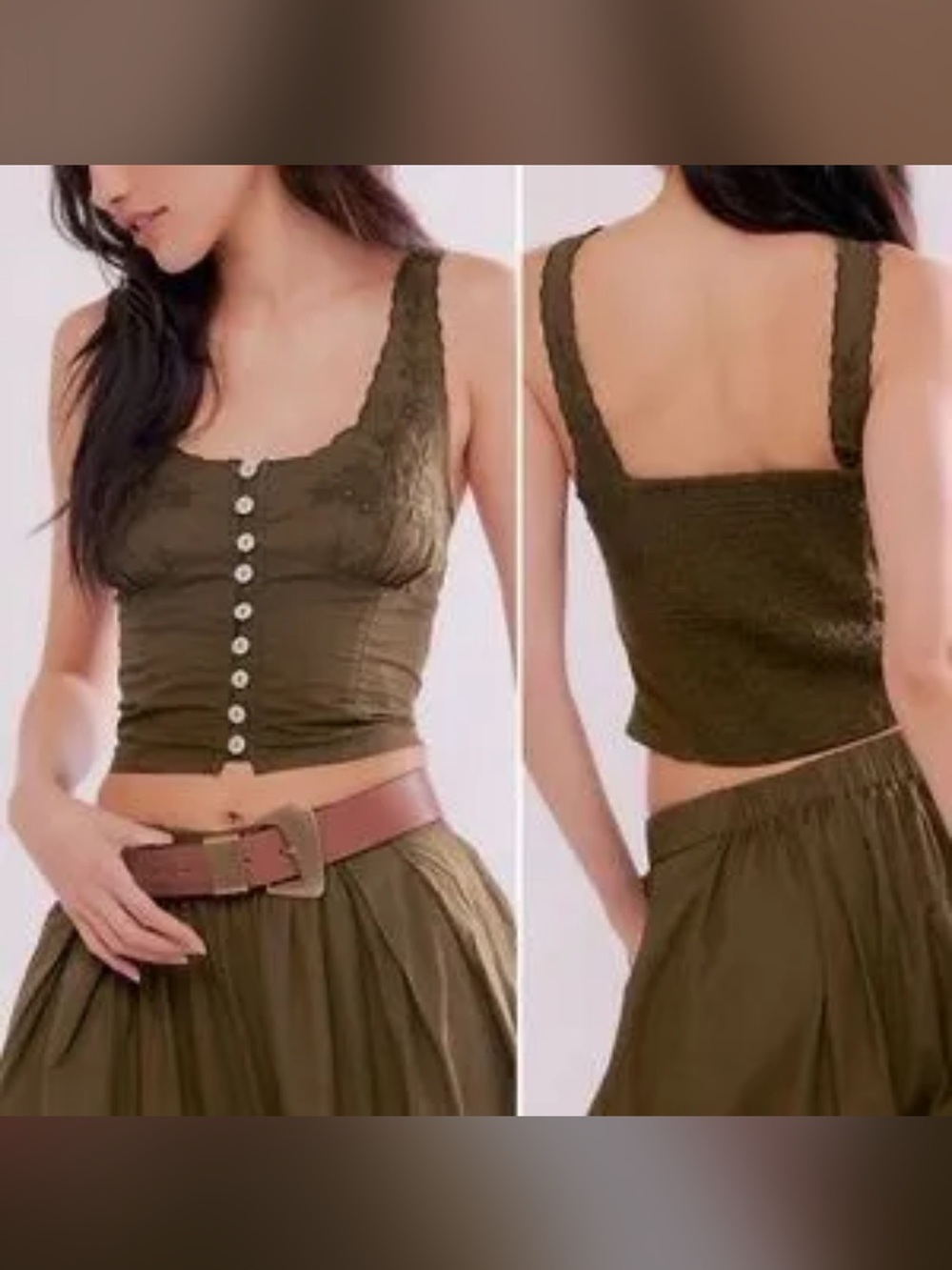 Free People Garden Snake Top - Size M